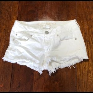 American Eagle White Shorts